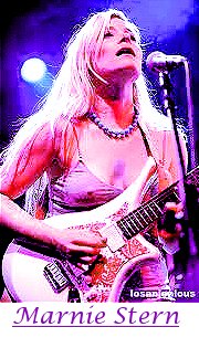 Image of Marnie Stern playing guitar.